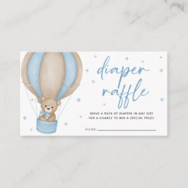 Cartão De Informações Podemos Aguardar Rapaz Chá de fraldas Fralda Raffl