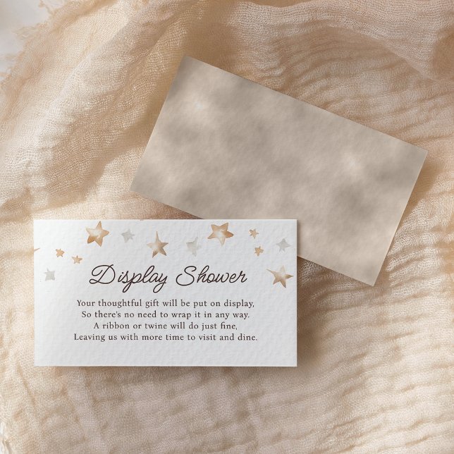 Cartão De Informações Podemos Esperar Chá de exibição neutro por gênero (Criador carregado)