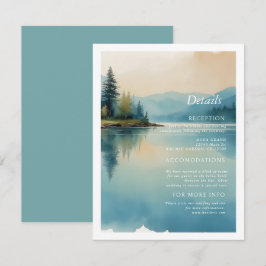 Cartão De Informações Pormenores Clínicos de Pinheiros e Lakeside