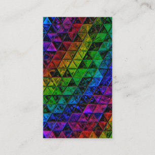 Cartão De Informações Pride Glass
