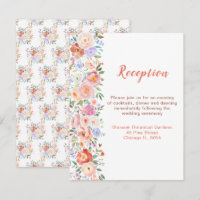 Primavera Flores Recepção de casamento