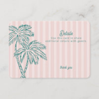 Primaveras cor-de-rosa Pastel Beach Detalhes Inser