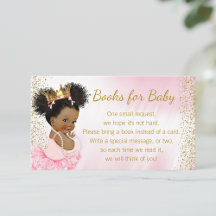 Princesa de Ouro Rosa Tutu Baby Shower Traga um Li