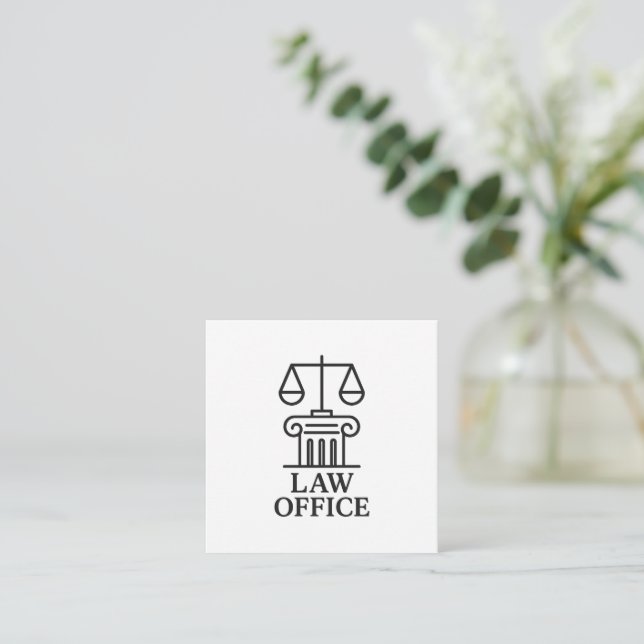 Cartão De Informações Procurador-Geral e Design legal (Em pé/Frente)