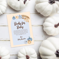 Pumpkin Pampas Boho Pedido de Livro de Chás de fra