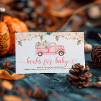 Pumpkin Truck Chá de fraldas Livros Para Bebê