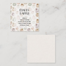 Cartão De Informações Pumpkins Fralda Raffle