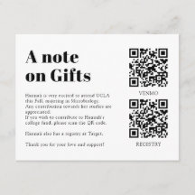 QR Code Collage Fund -cum-Thank You Grad