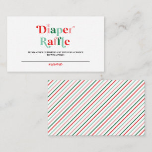 Cartão De Informações Querida, é a Fralda do Retro-Chá de fraldas Frio R