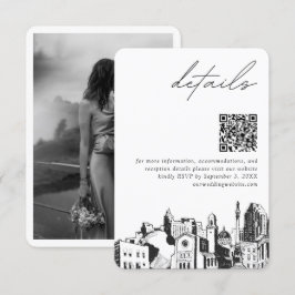 Cartão De Informações Raleigh Wedn Details QR Code