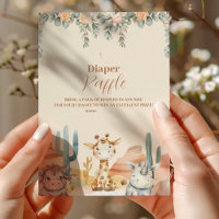 Rapper de Animais da Selva Tropical Safari