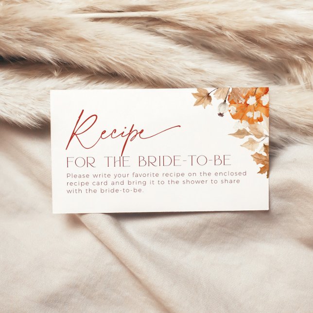 Cartão De Informações Receita de Apaixonado para a Solicitação de Noiva (Criador carregado)