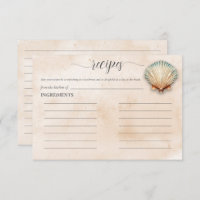 Receita de Chá de Noiva de Areia de Conchas Marinh