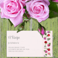 Receita de Chuveiro de Noiva do Jardim de Rosas