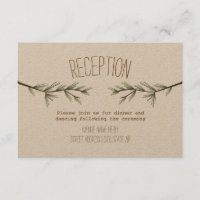 Recepção de Casamento com Ramos de Sempre-Verde Rú
