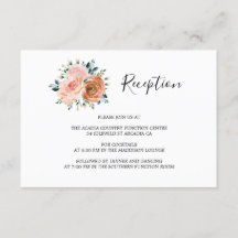 Recepção de casamento de Rosas de Coral Rosa Dusty