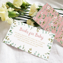 Cartão De Informações Receptáculo de Chá de fraldas Eucalyptus para Pedi