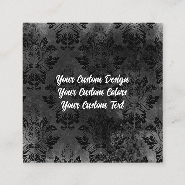 Cartão De Informações Redesenho do Scratch! Criar uma personalização com (Frente)