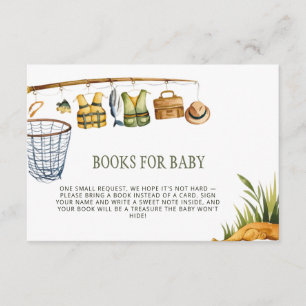 Cartão De Informações Reel Excitou Pequenos Pescadores Livros para Cartã