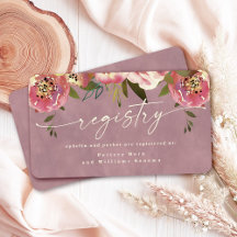 Registro de Casamento Ophelia Cottagecore Dusty Pi