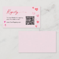 Registro de Código QR do Chá de panela do dia de o