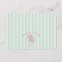 Registro de Praia Pastel Green Palm Springs Insert