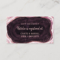 Registro de Presente de Chá Geodo Dourado da Borgo