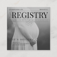 Registro de Presentes para Chá de Bebê Editorial P