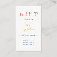 Registro do Rainbow Floral Gay Wedding Gift