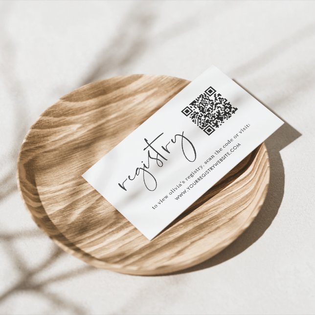 Cartão De Informações Registro Mínimo de Bridal ou Chá de fraldas de Scr (Criador carregado)