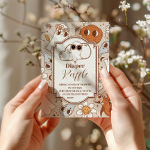 Retro Grooven Little Boo Raffle Diapper