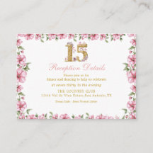 Rosa Dourado Meus Quinze Anos Brilho Quinceañera
