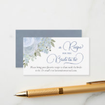 Rosas azuis empoeirados para a noiva