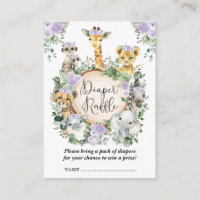 Roxo Floral Safari Fralda da Selva