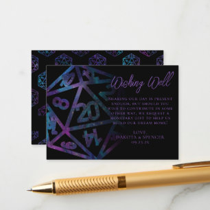 Cartão De Informações RPG Dice   Nebula Tabletop Roleplayer Lista de des