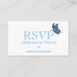 Cartão De Informações RSVP Card