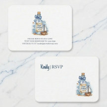 RSVP de Aniversário de Barco à Vela com Carta na G