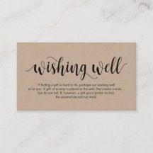 Rustic Kraft, Black Script, Wishing Casado Bem