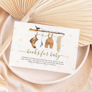 Cartão De Informações Rustic Little Fish Derby Book For Baby