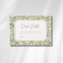 Sage Blossom Eucalyptus Diaper Rifa Cottagecore