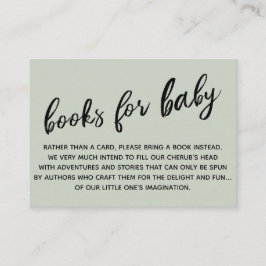 Cartão De Informações Sage de Solicitação de Manual Moderno Simples