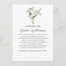 Sage Green Floral Baptism