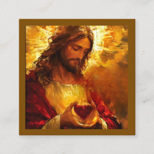 Cartão De Informações Sagrado Coração de Jesus