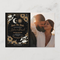 Salve A Data Foto Tarot Sun Moon Casamento Alinhad