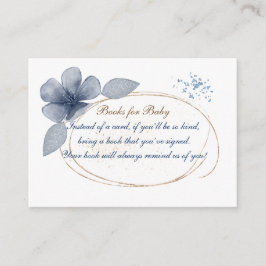 Cartão De Informações Sangue Whimsical: Aquarela Elegante