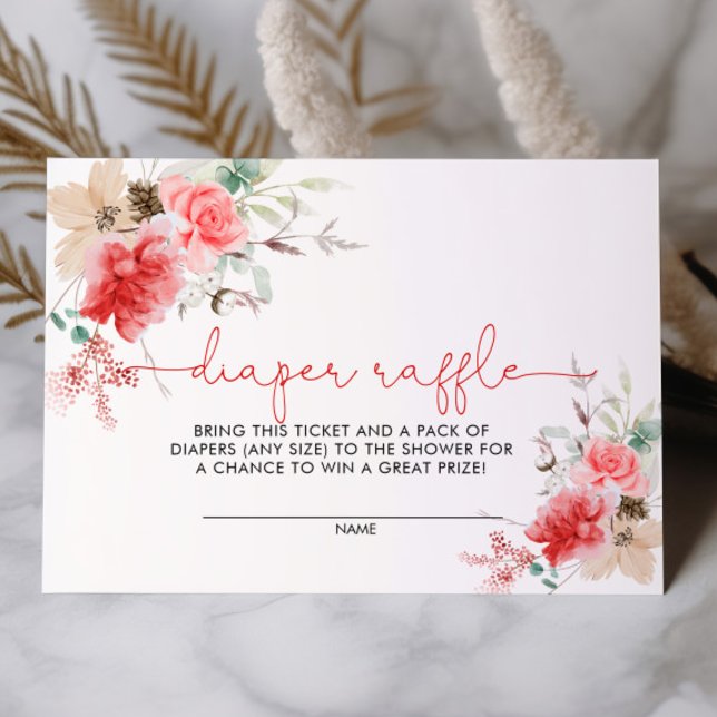 Cartão De Informações Santa Fralda de Berry Raffle (Criador carregado)