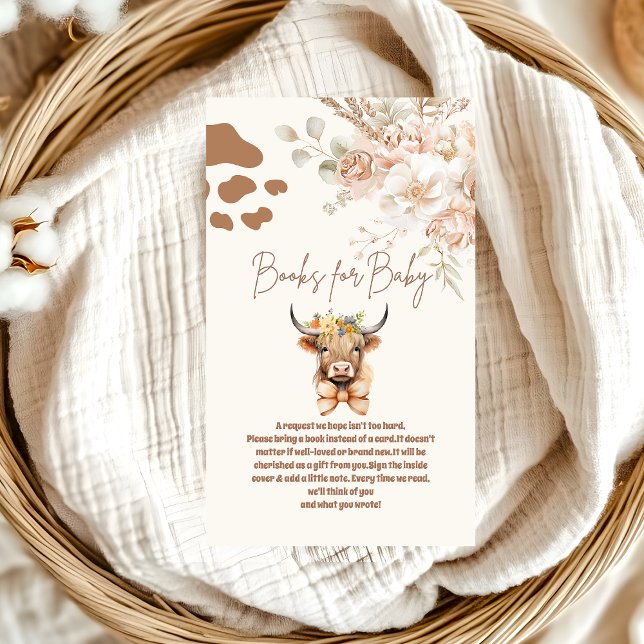 Cartão De Informações Santa Vaca Greenerescente Highland Cow Books para  (Criador carregado)