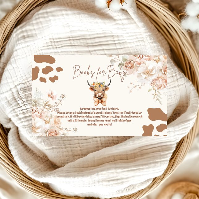 Cartão De Informações Santa Vaca Greenerescente Highland Cow Books para  (Criador carregado)