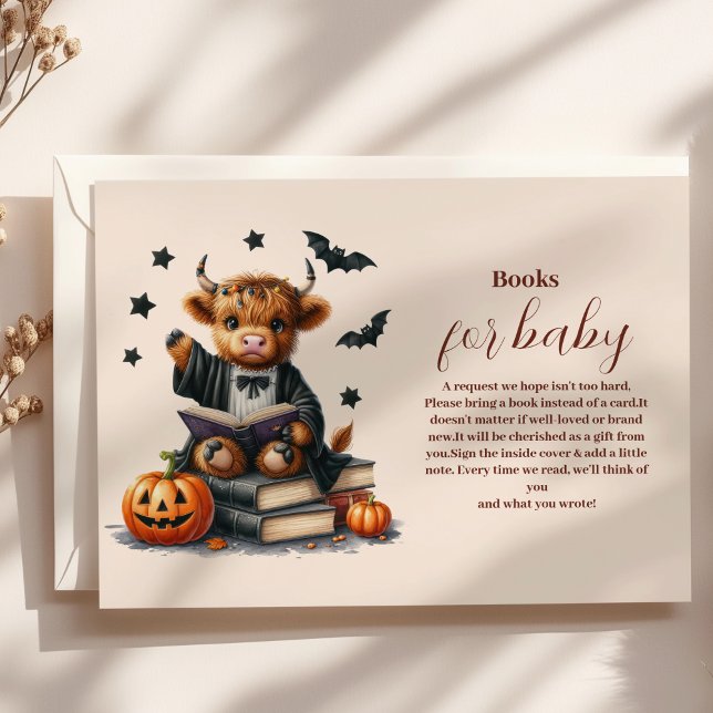 Cartão De Informações Santa Vaca Pequenos Livros de Halloween para Bebê (Criador carregado)