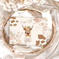 Santa Vaca Verde Highland Cow Diapper Raffle